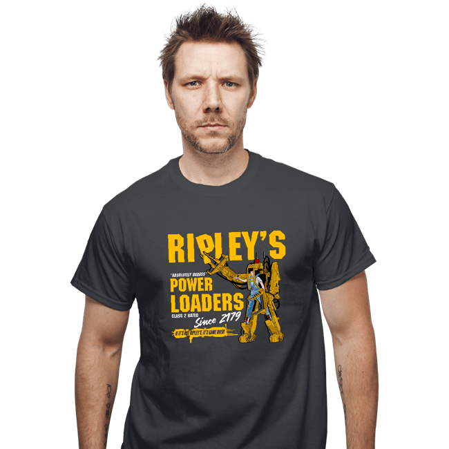 Secret_Shirts T-Shirts, Unisex / Small / Charcoal Ripley's Power Loaders