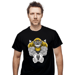 Daily_Deal_Shirts T-Shirts, Unisex / Small / Black Wario Time