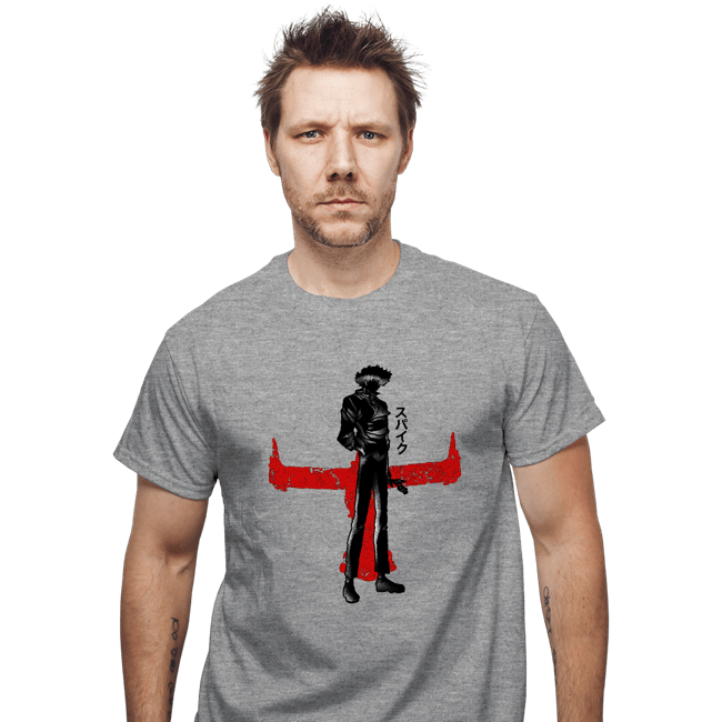 Shirts T-Shirts, Unisex / Small / Sports Grey Crimson Cowboy