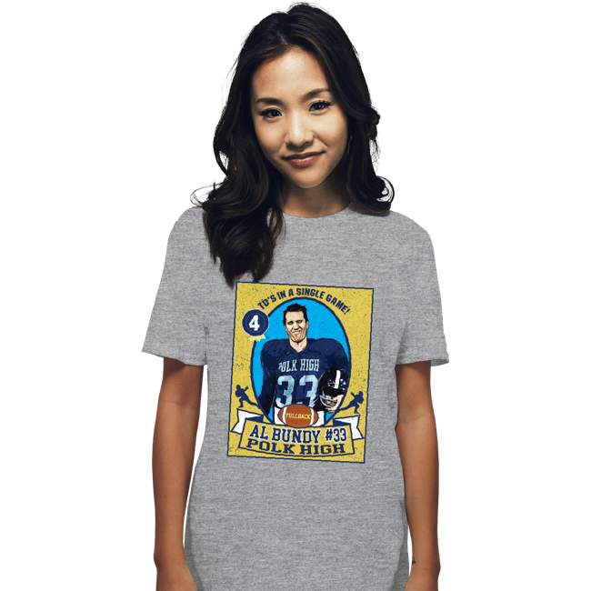 Secret_Shirts T-Shirts, Unisex / Small / Sports Grey Bundy Trading Card