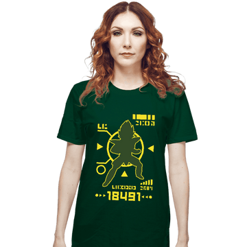 Shirts T-Shirts, Unisex / Small / Forest Saiyan Power Over 18,000