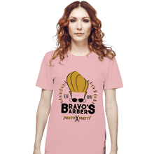 Load image into Gallery viewer, Shirts T-Shirts, Unisex / Small / Pink Bravo&#39;s Barbers
