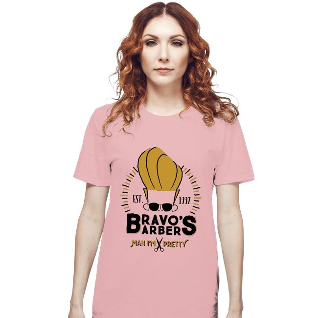Shirts T-Shirts, Unisex / Small / Pink Bravo's Barbers