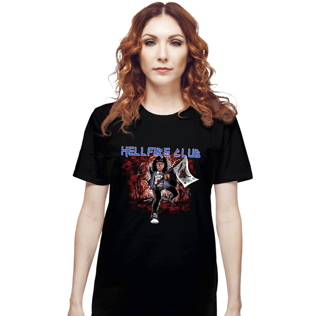 Secret_Shirts T-Shirts, Unisex / Small / Black Hellfire Metal