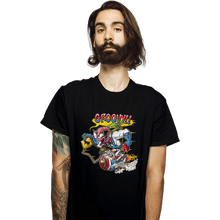 Load image into Gallery viewer, Shirts T-Shirts, Unisex / Small / Black Groovy Fink
