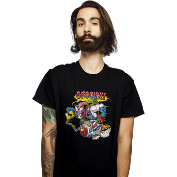 Shirts T-Shirts, Unisex / Small / Black Groovy Fink
