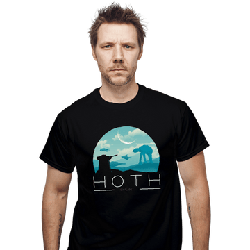 Shirts T-Shirts, Unisex / Small / Black Icey Planet