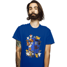 Load image into Gallery viewer, Secret_Shirts T-Shirts, Unisex / Small / Royal Blue Dogs Who
