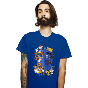 Secret_Shirts T-Shirts, Unisex / Small / Royal Blue Dogs Who