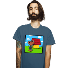 Load image into Gallery viewer, Secret_Shirts T-Shirts, Unisex / Small / Indigo Blue DOGGY DOGG
