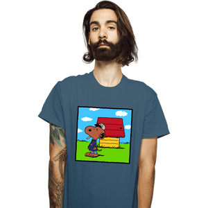 Secret_Shirts T-Shirts, Unisex / Small / Indigo Blue DOGGY DOGG
