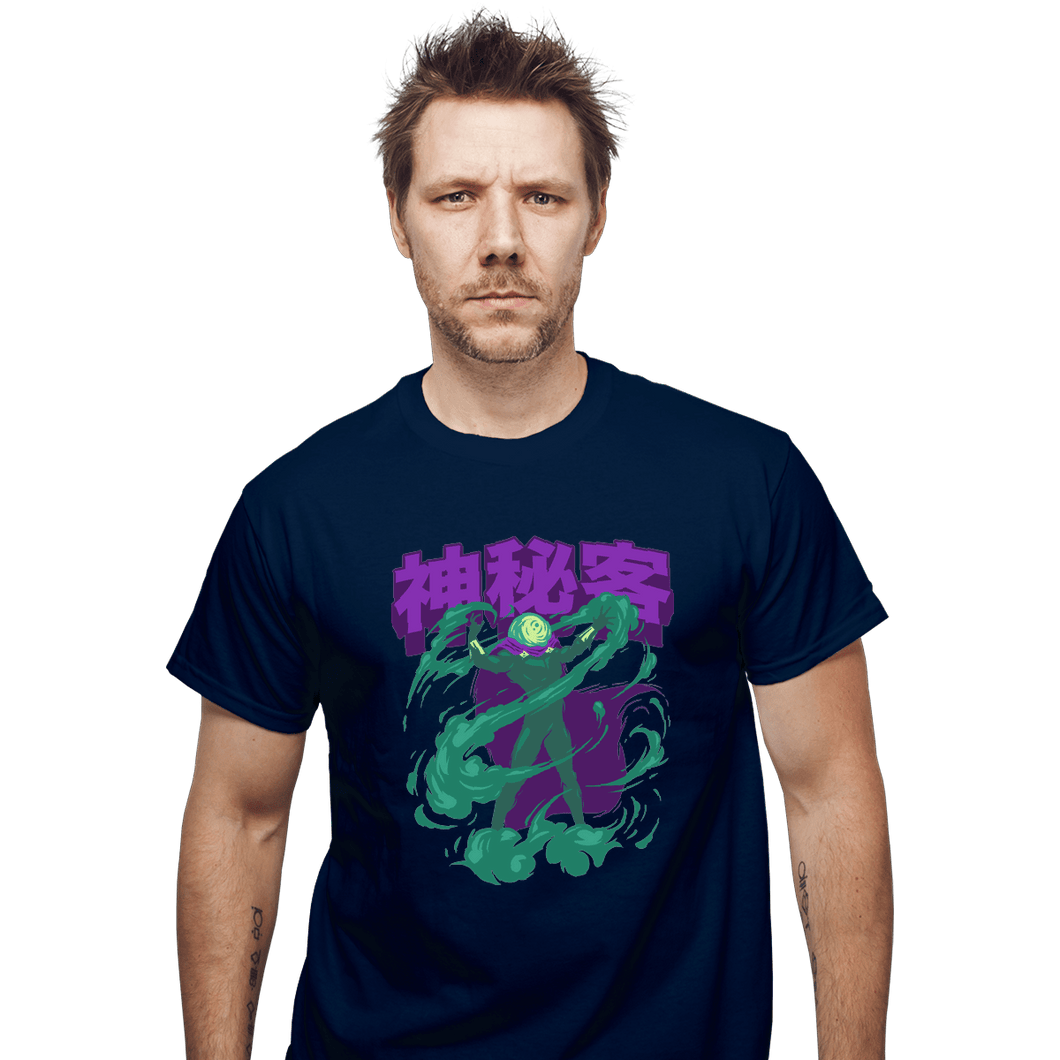 Shirts T-Shirts, Unisex / Small / Navy Mysterio