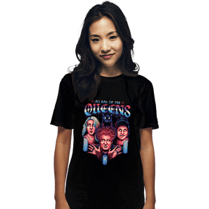 Daily_Deal_Shirts T-Shirts, Unisex / Small / Black Queens Of Halloween