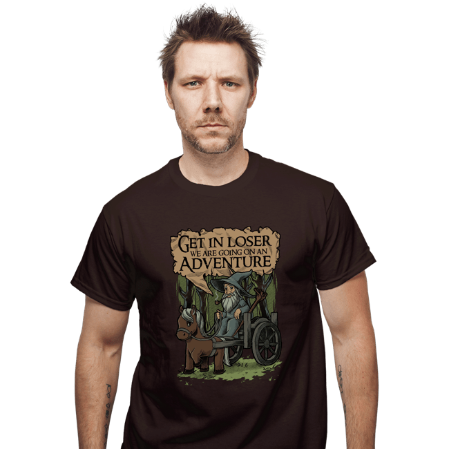 Daily_Deal_Shirts T-Shirts, Unisex / Small / Dark Chocolate Middle Earth Adventure