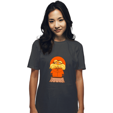 Shirts T-Shirts, Unisex / Small / Charcoal Lorax Kenny