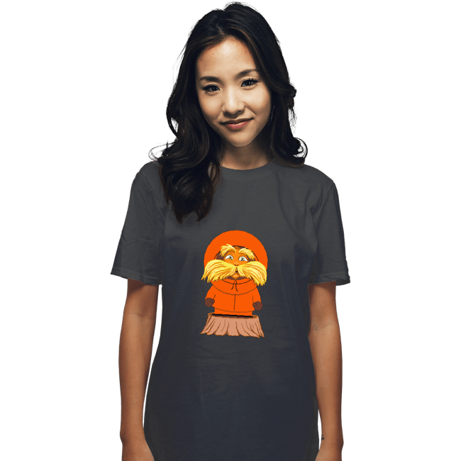 Shirts T-Shirts, Unisex / Small / Charcoal Lorax Kenny