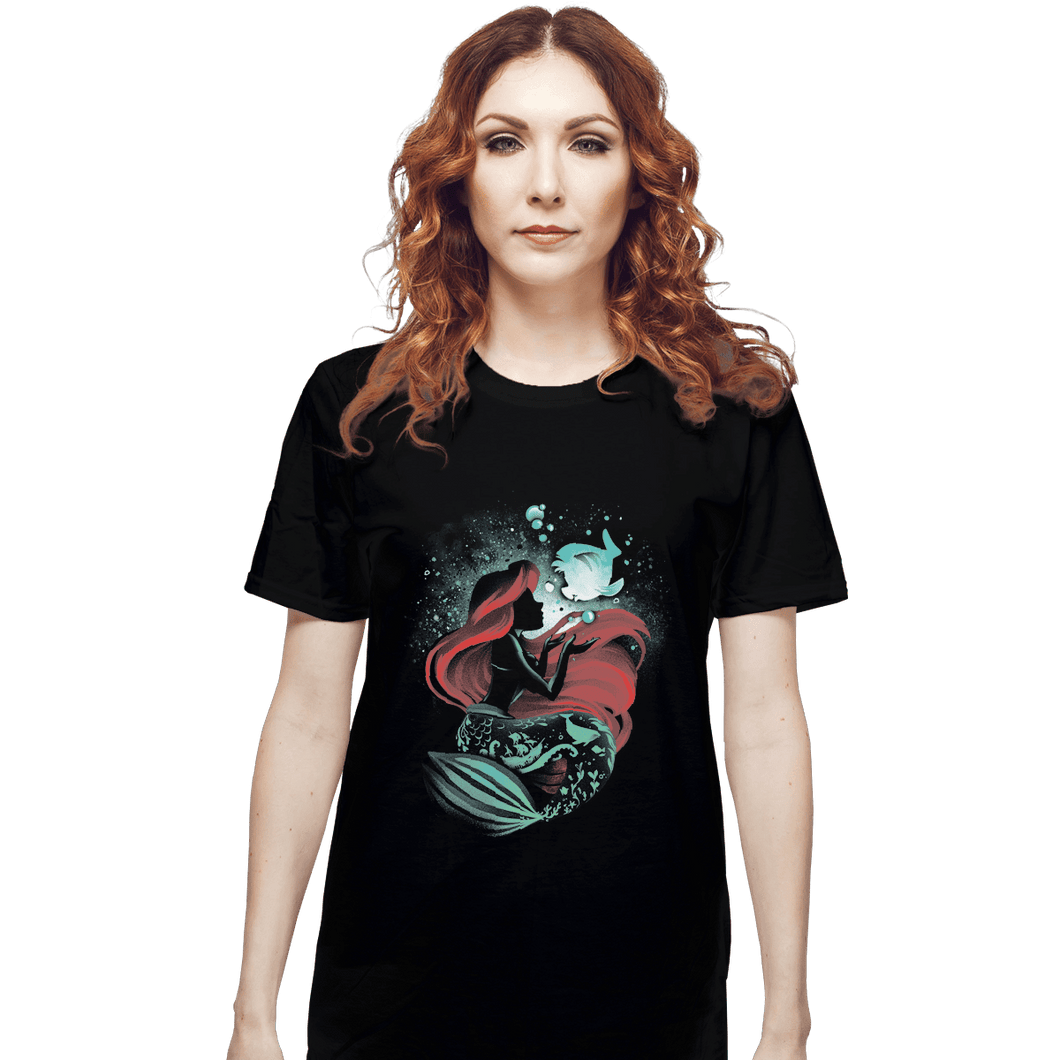 Shirts T-Shirts, Unisex / Small / Black The Song Of The Mermaid