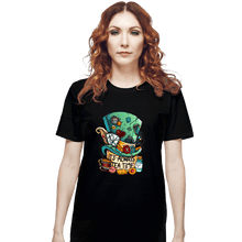 Load image into Gallery viewer, Daily_Deal_Shirts T-Shirts, Unisex / Small / Black It&#39;s Always Tea Time

