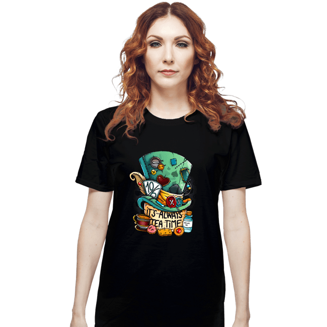 Daily_Deal_Shirts T-Shirts, Unisex / Small / Black It's Always Tea Time