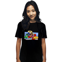 Load image into Gallery viewer, Daily_Deal_Shirts T-Shirts, Unisex / Small / Black Mean Rangers
