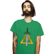 Load image into Gallery viewer, Daily_Deal_Shirts T-Shirts, Unisex / Small / Irish Green The Sword
