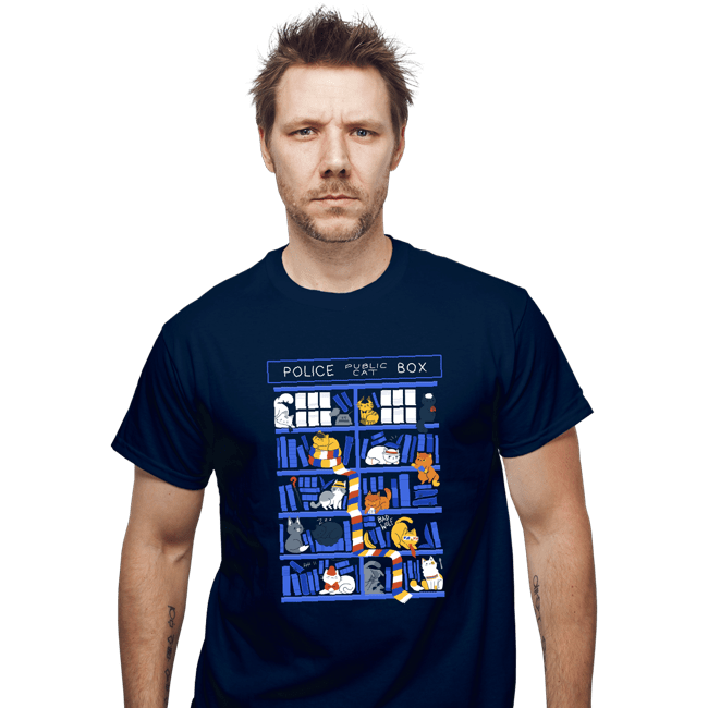 Secret_Shirts T-Shirts, Unisex / Small / Navy Library Box