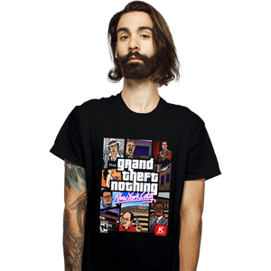 Shirts T-Shirts, Unisex / Small / Black Grand Theft Nothing