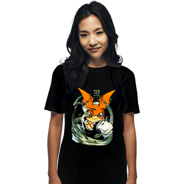 Daily_Deal_Shirts T-Shirts, Unisex / Small / Black Hashira Wind
