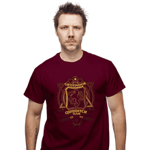 Load image into Gallery viewer, Shirts T-Shirts, Unisex / Small / Maroon Quidditch Team
