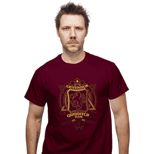 Shirts T-Shirts, Unisex / Small / Maroon Quidditch Team