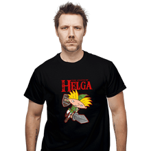 Load image into Gallery viewer, Daily_Deal_Shirts T-Shirts, Unisex / Small / Black The Legend Of Helga
