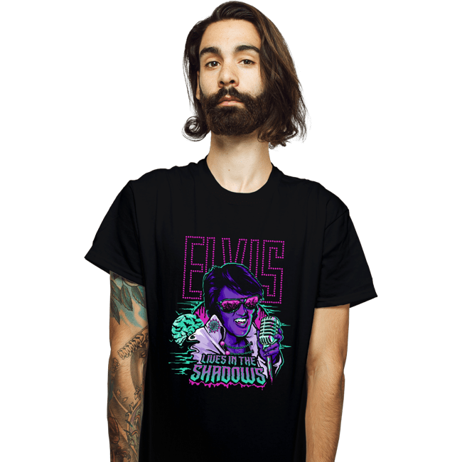 Shirts T-Shirts, Unisex / Small / Black Shadow King