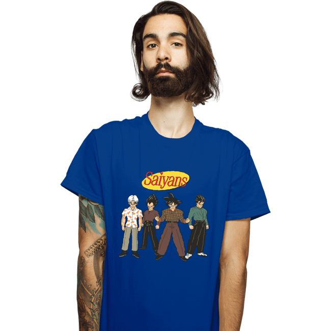 Secret_Shirts T-Shirts, Unisex / Small / Royal Blue Saiyanfeld
