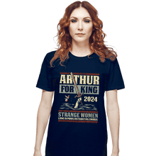 Load image into Gallery viewer, Daily_Deal_Shirts T-Shirts, Unisex / Small / Navy Strange Women 2024

