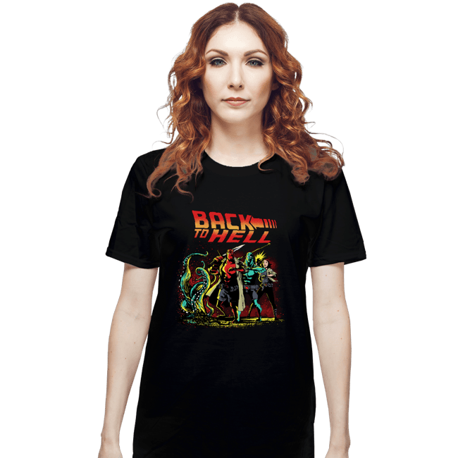 Secret_Shirts T-Shirts, Unisex / Small / Black Back To Hell