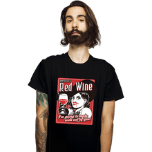 Load image into Gallery viewer, Shirts T-Shirts, Unisex / Small / Black Dimitrescu Wine
