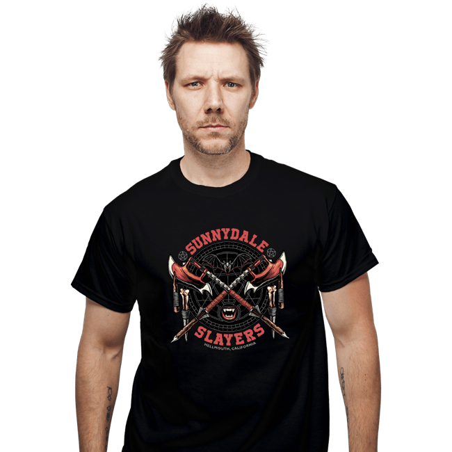 Daily_Deal_Shirts T-Shirts, Unisex / Small / Black Sunnydale Crest