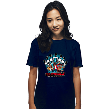 Daily_Deal_Shirts T-Shirts, Unisex / Small / Navy Family VS Machines