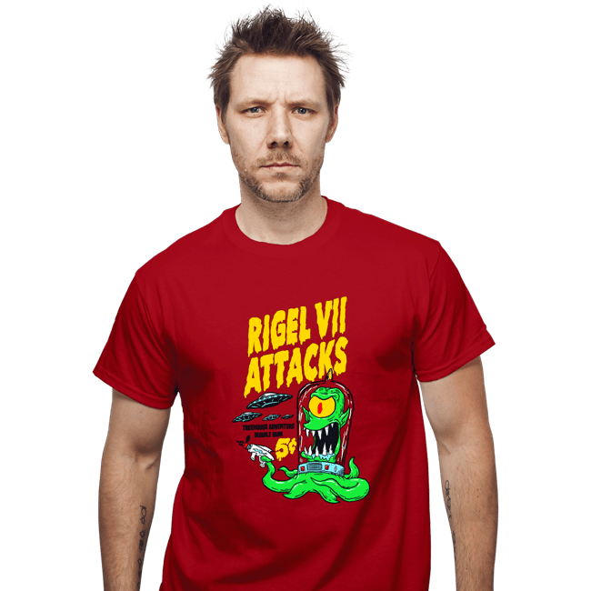 Shirts T-Shirts, Unisex / Small / Red Rigel 7 Attacks