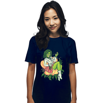 Daily_Deal_Shirts T-Shirts, Unisex / Small / Navy Do You Love Me?