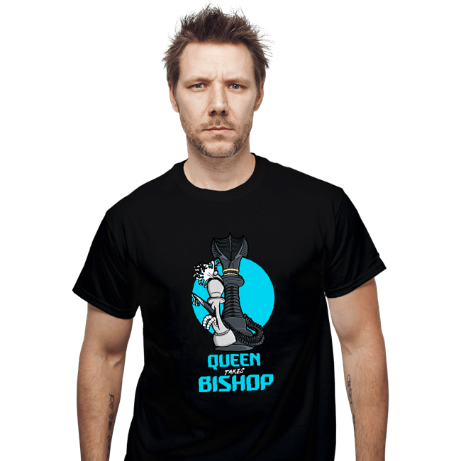 Secret_Shirts T-Shirts, Unisex / Small / Black Queen VS  Bishop