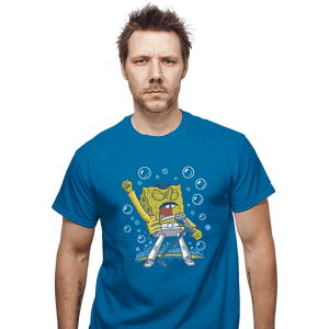 Shirts T-Shirts, Unisex / Small / Sapphire Sponge Freddy