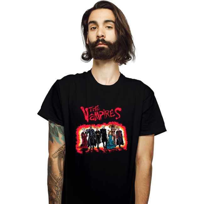 Shirts T-Shirts, Unisex / Small / Black The Vampires