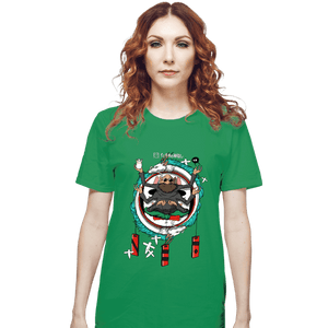 Shirts T-Shirts, Unisex / Small / Irish Green Bathhouse Crest