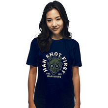 Load image into Gallery viewer, Daily_Deal_Shirts T-Shirts, Unisex / Small / Navy Han Sho7 Firs7
