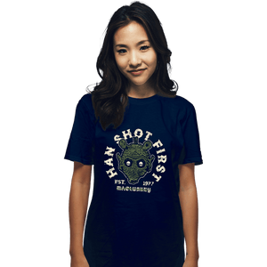 Daily_Deal_Shirts T-Shirts, Unisex / Small / Navy Han Sho7 Firs7