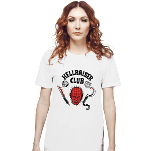 Daily_Deal_Shirts T-Shirts, Unisex / Small / White Hellraiser Club