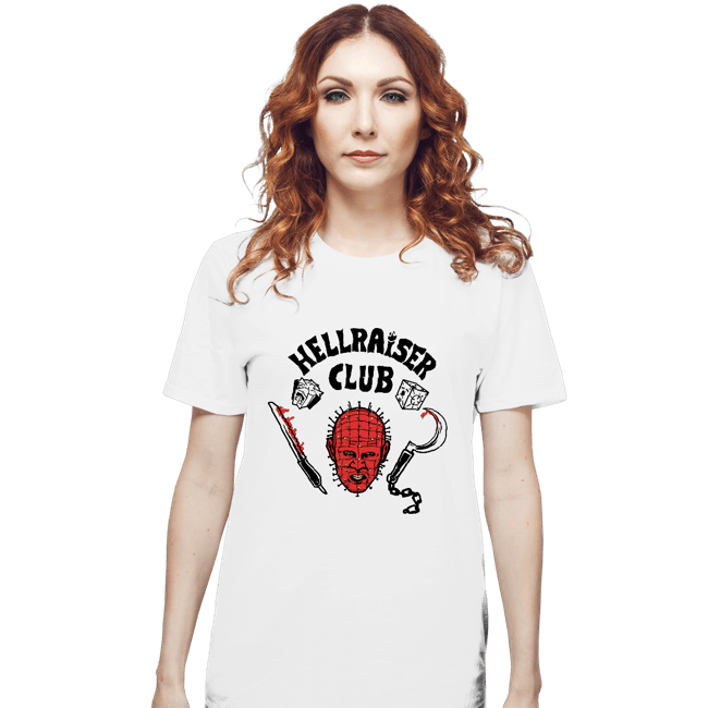 Daily_Deal_Shirts T-Shirts, Unisex / Small / White Hellraiser Club