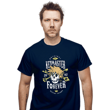 Load image into Gallery viewer, Shirts T-Shirts, Unisex / Small / Navy Keymaster Forever
