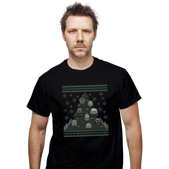 Daily_Deal_Shirts T-Shirts, Unisex / Small / Black 40K Christmas Tree
